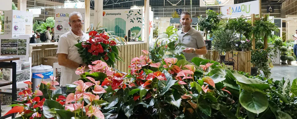 Poleplants en su stand de Iberflora 2025